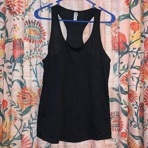 B2G1 Black racerback tank top NWOT